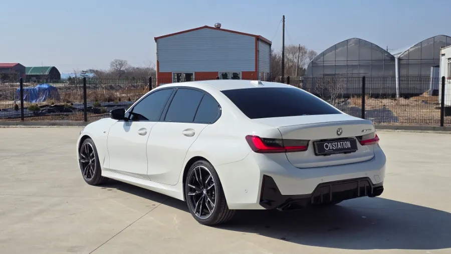 BMW 3 Series G20のカーフィルム施工事例 施工写真 5