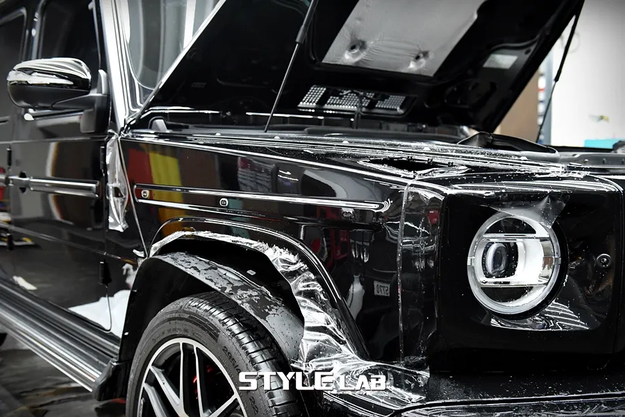 メルセデス・ベンツ G63 AMG PPF施工事例｜費用目安・仕上がり 施工写真 1-2