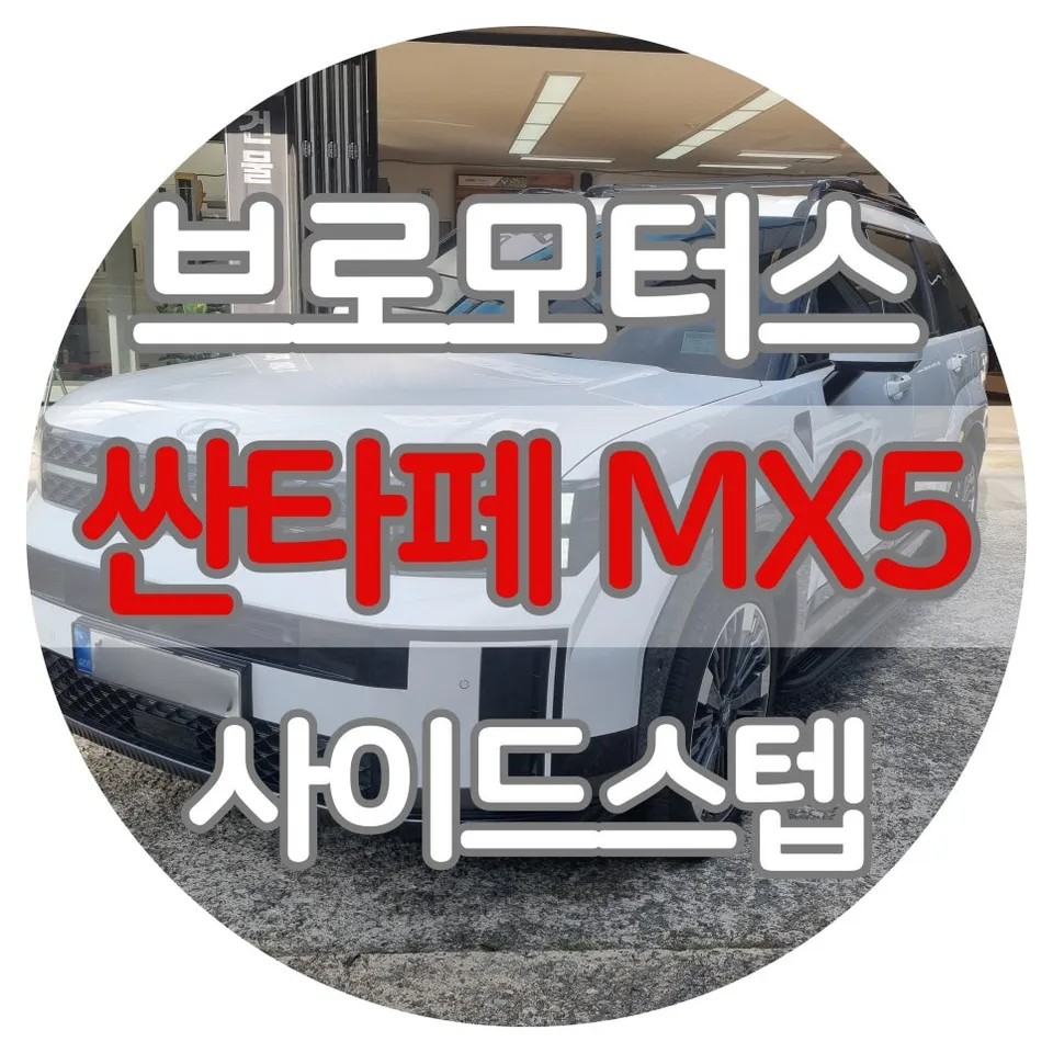 Hyundai Santa Fe MX5 body kit installation result