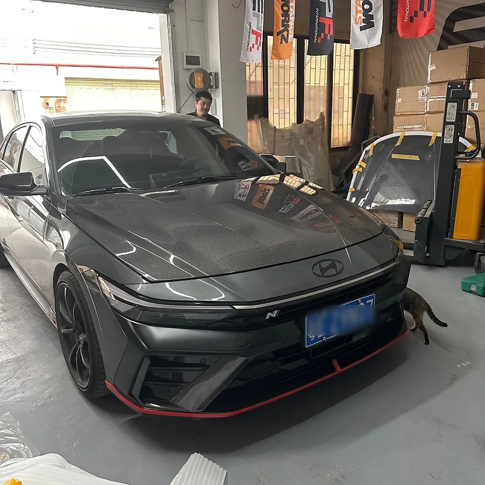 Hyundai Elantra N body kit - Hyundai Elantra N Body Kit Installation Review photo 3