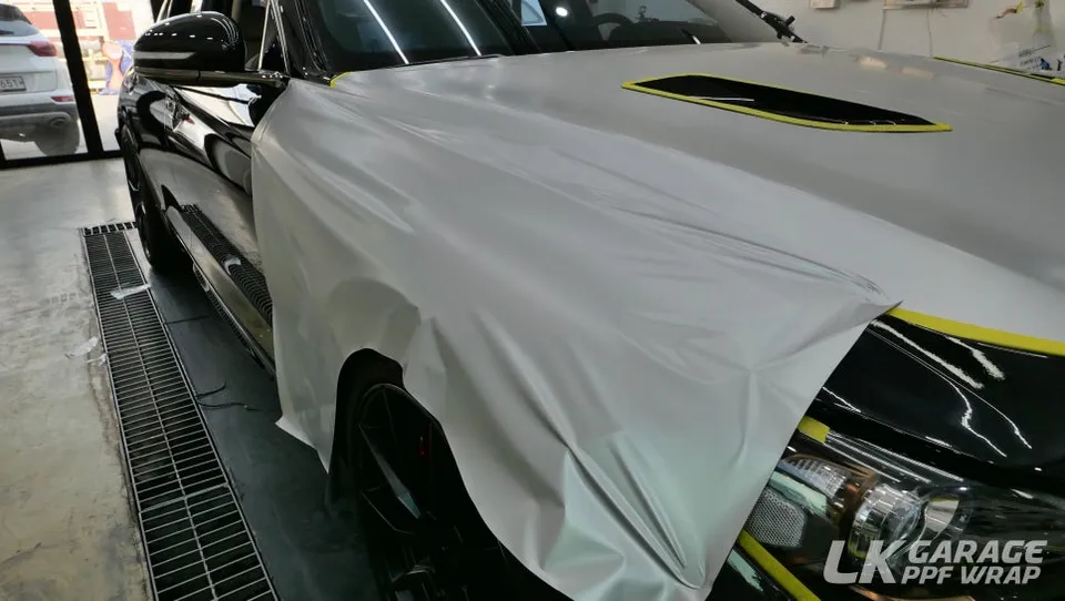 Genesis G70 vinyl wrap - Genesis G70 Vinyl Wrap Review: Satin Silver Cost & Results photo 5