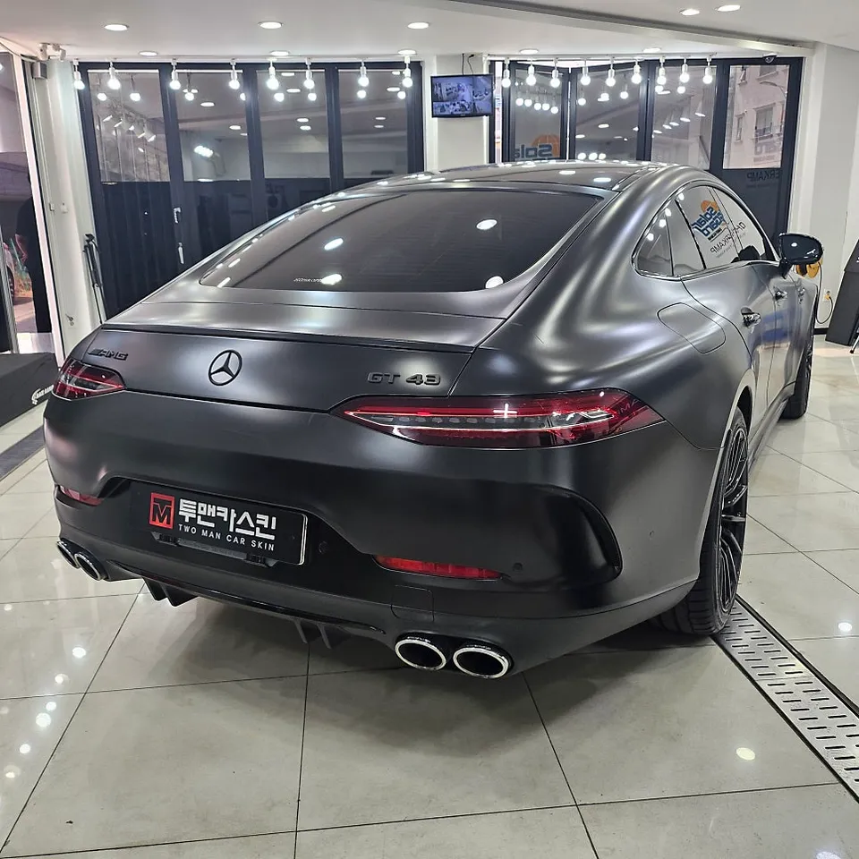 Mercedes-Benz AMG GT 43 カーラッピング事例|費用目安・仕上がり 施工写真 1-2
