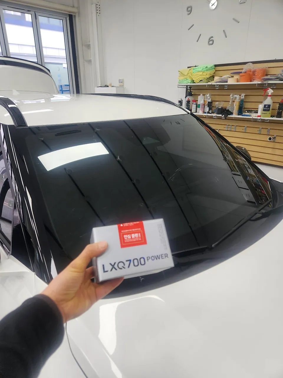 KiaのPPF施工事例 施工写真 2-2