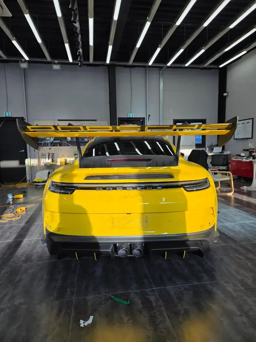 ポルシェ911 GT3のカラーPPF施工事例｜費用目安・仕上がり 施工写真 3-1