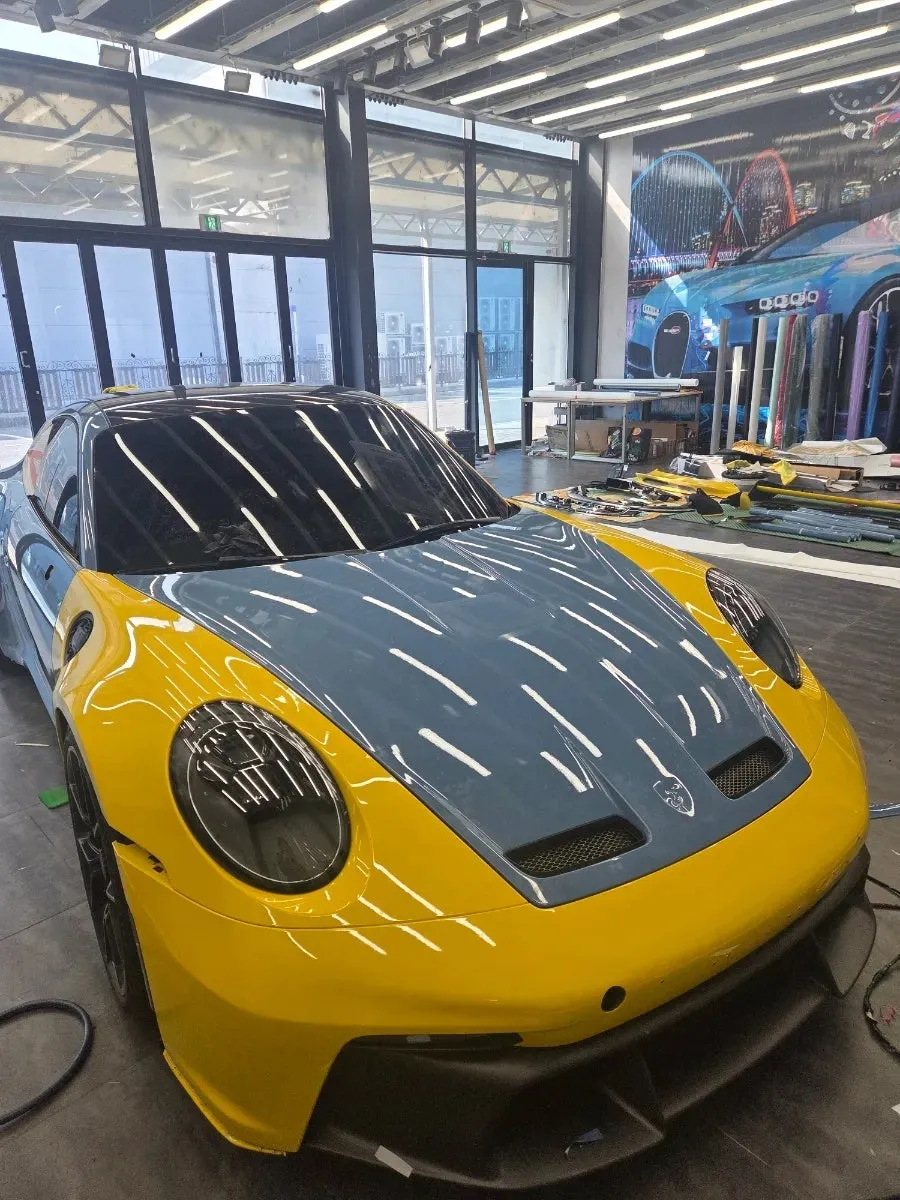ポルシェ911 GT3のカラーPPF施工事例｜費用目安・仕上がり 施工写真 2-2
