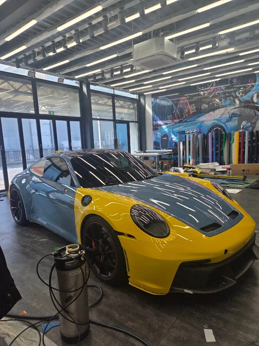ポルシェ911 GT3のカラーPPF施工事例｜費用目安・仕上がり 施工写真 3-2
