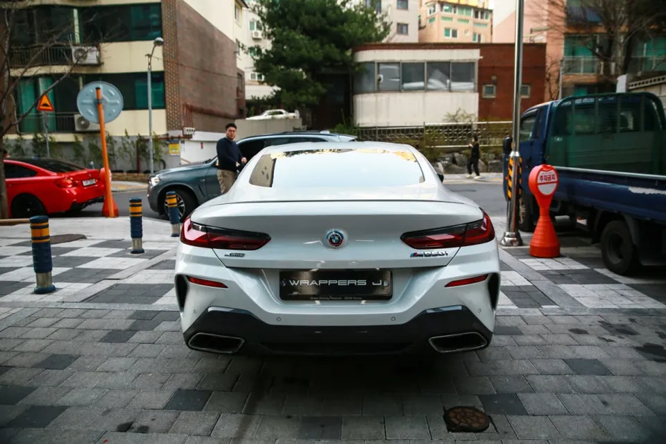 BMW 850i ppf - BMW 850i PPF Review — Full Matte Paint Protection Film Transforma photo 4
