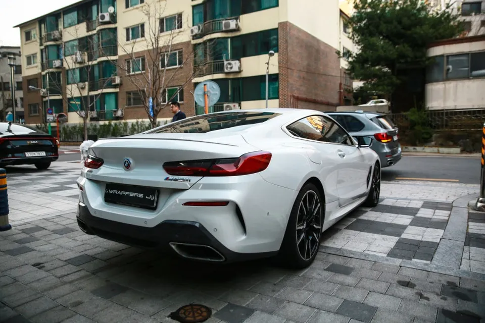 BMW 850i ppf - BMW 850i PPF Review — Full Matte Paint Protection Film Transforma photo 5