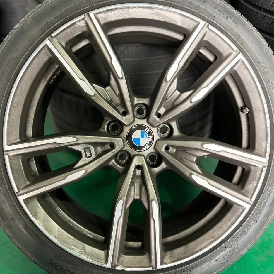 BMW 3 Series G20のホイールリペア・塗装事例 施工写真 6