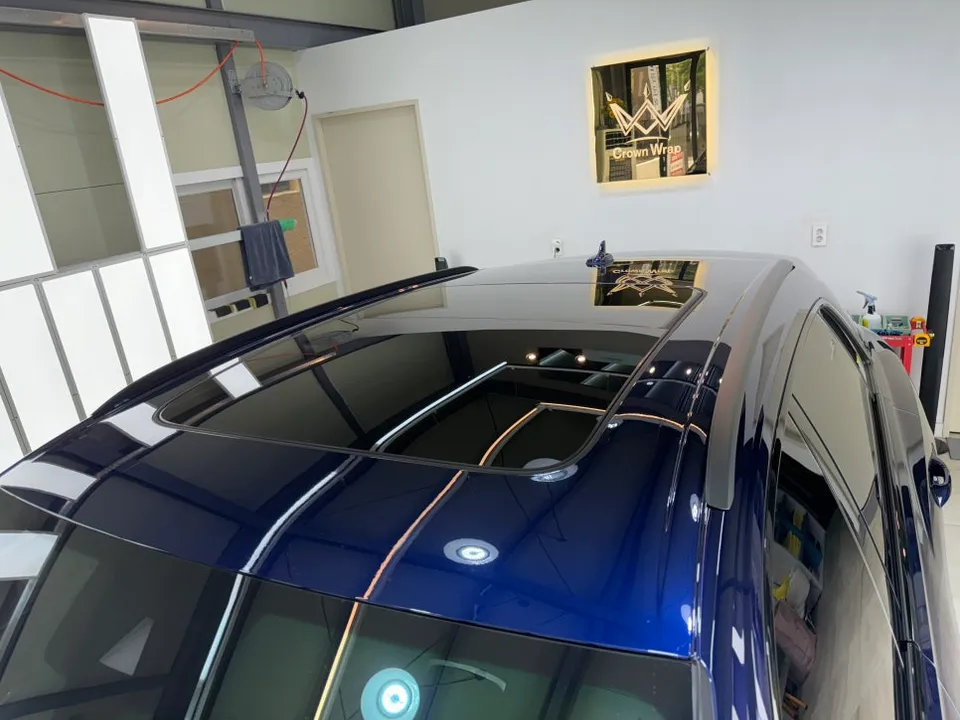 Genesis GV80 PPF施工事例|韓国での実例紹介 施工写真 3-2