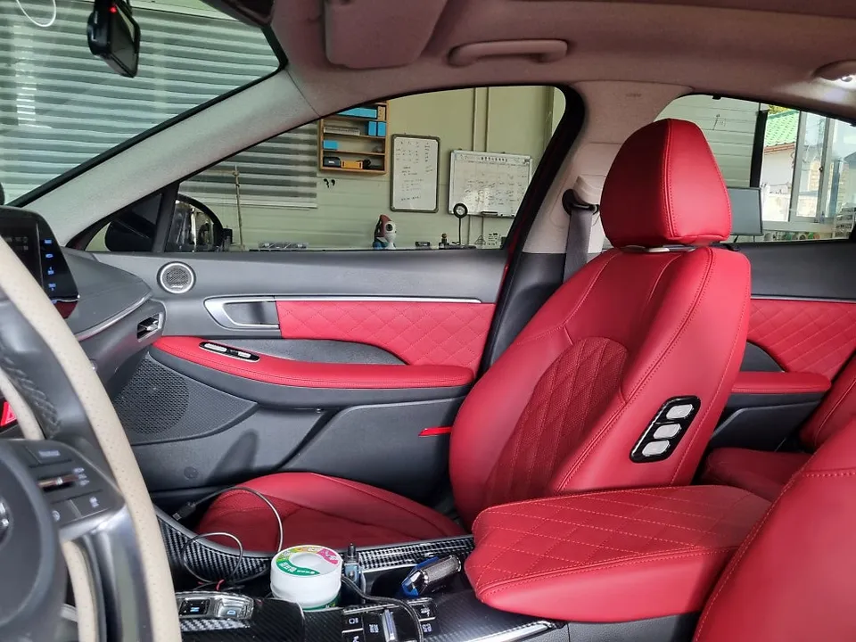 Hyundai Sonata seat ventilation installation result