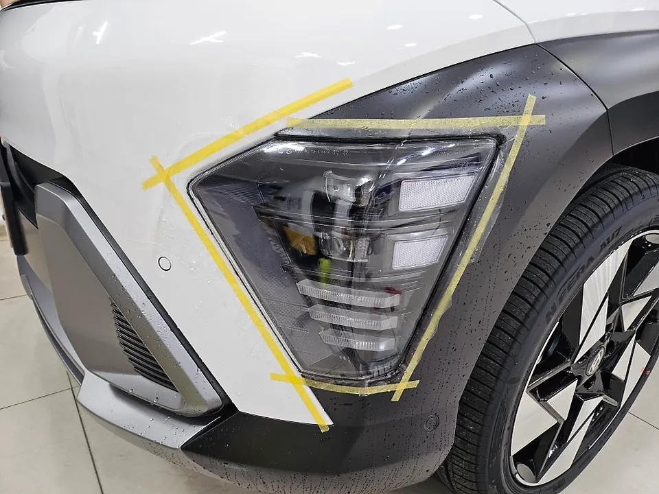 Hyundai KonaのPPF施工事例|費用目安・仕上がり 施工写真 1-3