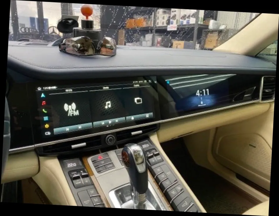 Porsche Panamera android head unit - Porsche Panamera Android Head Unit Review — Dual Display Upgrade photo 5