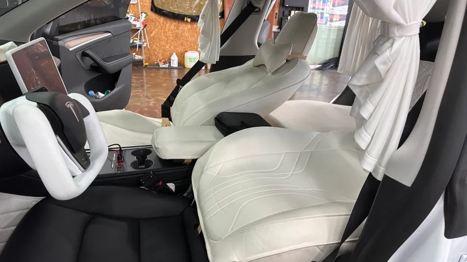 Tesla Model Y seat ventilation - Tesla Model Y Seat Climate Upgrade Review photo 3