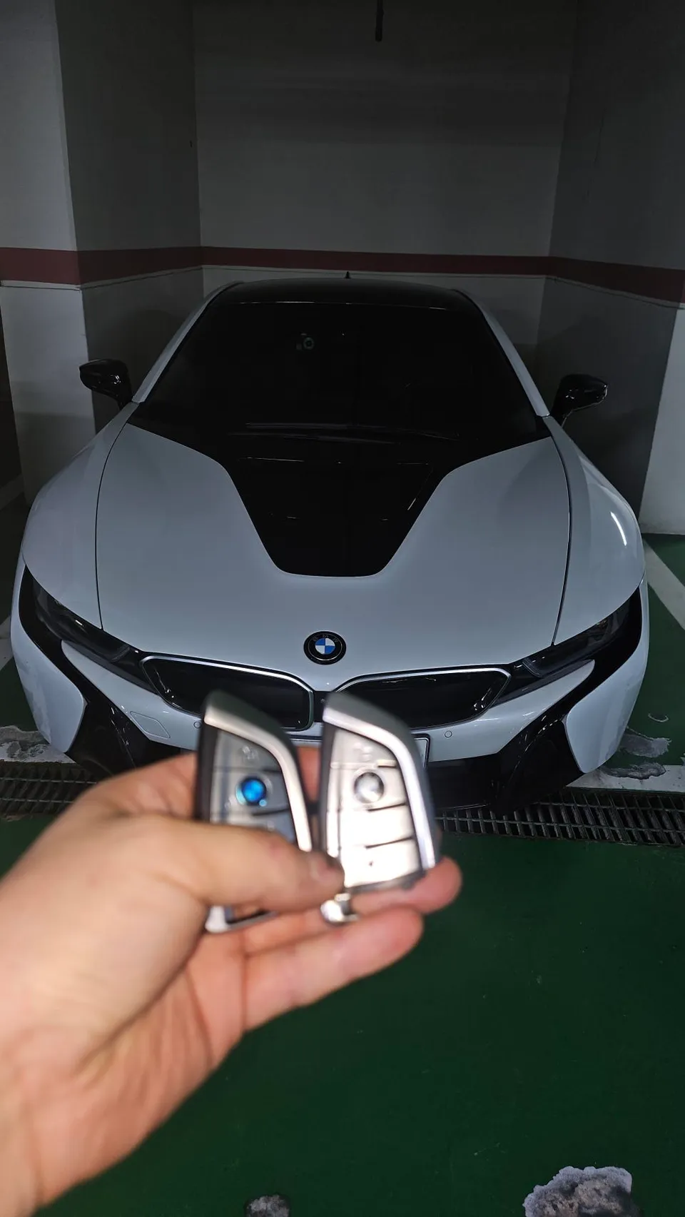 BMW i8 oem options installation result