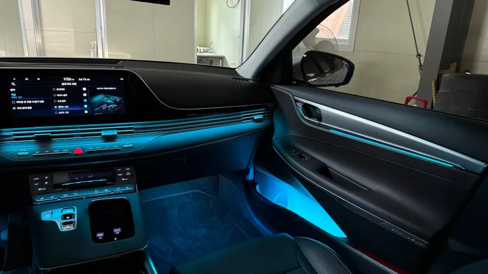 Hyundai Grandeur IG ambient lighting - Hyundai Grandeur Ambient Lighting Review — Enhanced Interior Mood photo 3