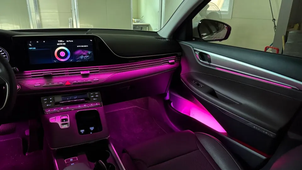 Hyundai Grandeur IG ambient lighting - Hyundai Grandeur Ambient Lighting Review — Enhanced Interior Mood photo 5