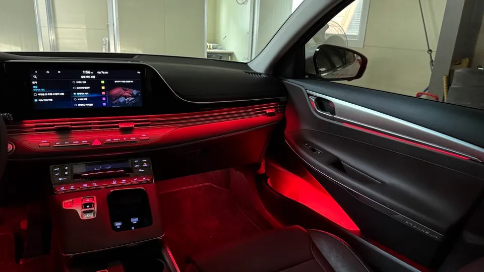 Hyundai Grandeur IG ambient lighting - Hyundai Grandeur Ambient Lighting Review — Enhanced Interior Mood photo 6