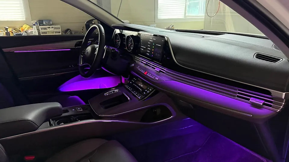 Hyundai Grandeur IG ambient lighting - Hyundai Grandeur Ambient Lighting Review — Enhanced Interior Mood photo 7