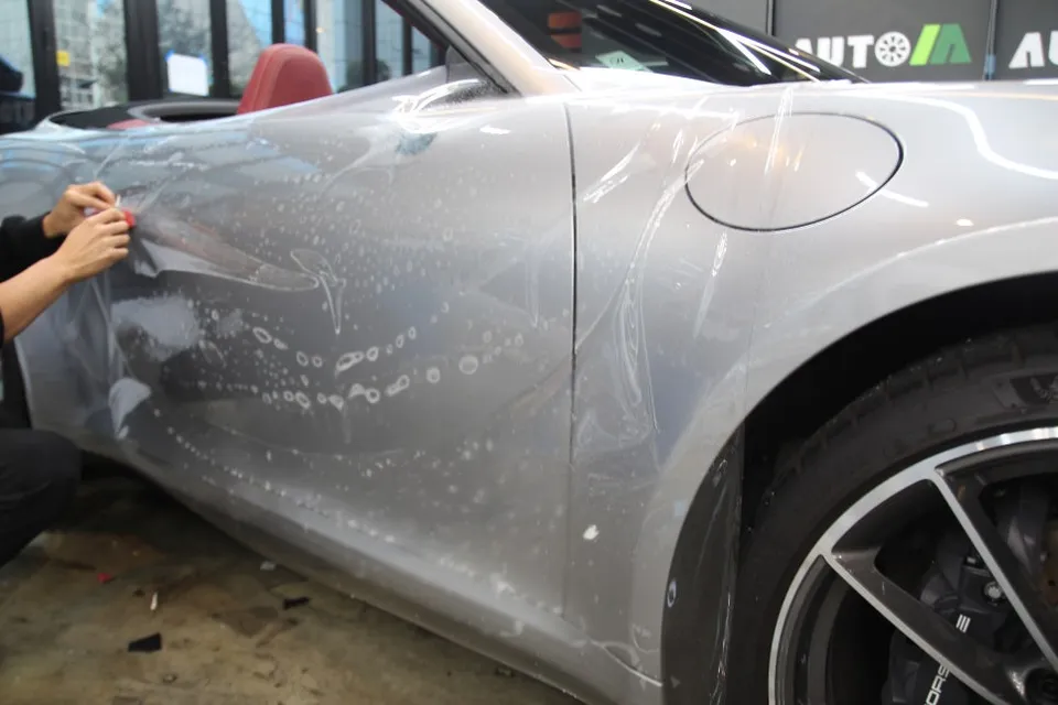 Porsche 911のPPF施工事例|費用目安と仕上がり 施工写真 2-2