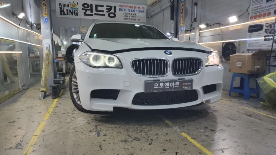 BMW 5 Series F10 body repair - BMW 5 Series F10 Headlight Repair Review — Cost & Results photo 3
