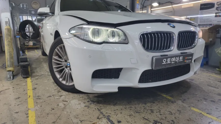 BMW 5 Series F10 body repair - BMW 5 Series F10 Headlight Repair Review — Cost & Results photo 4