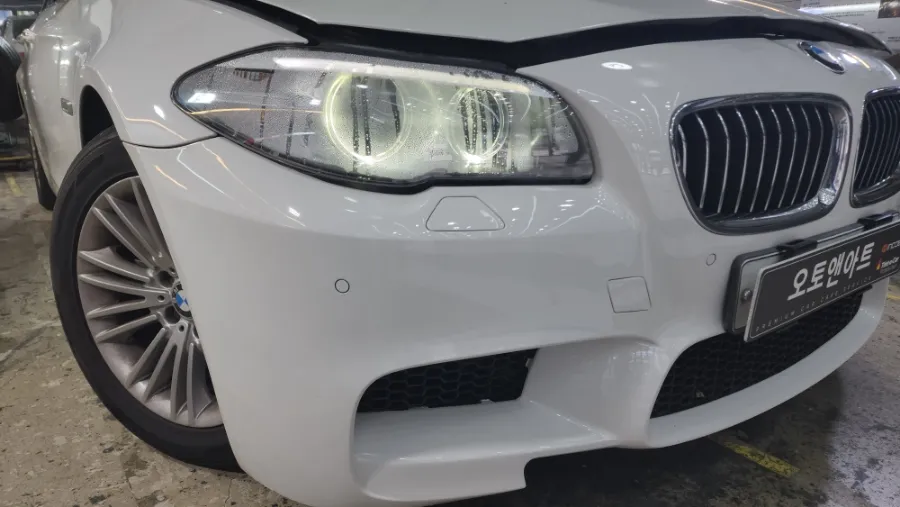 BMW 5 Series F10 body repair - BMW 5 Series F10 Headlight Repair Review — Cost & Results photo 5