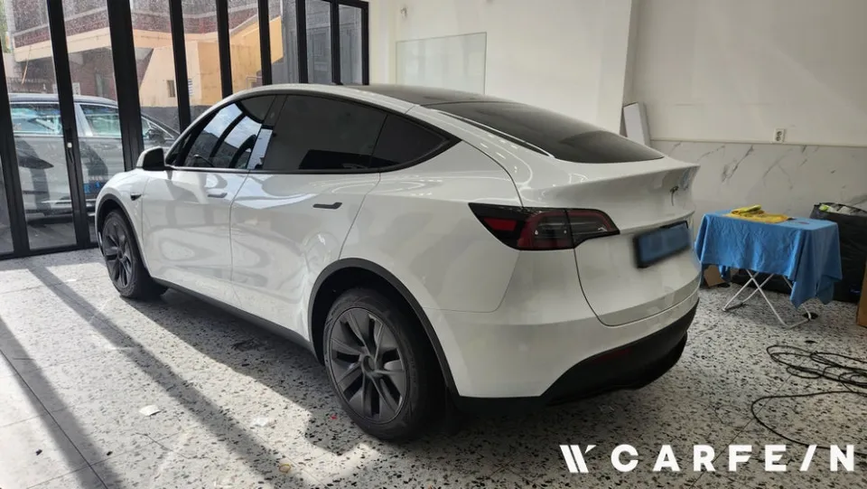 Tesla Model Yのカーフィルム施工事例｜費用目安・仕上がり 施工写真 3-3