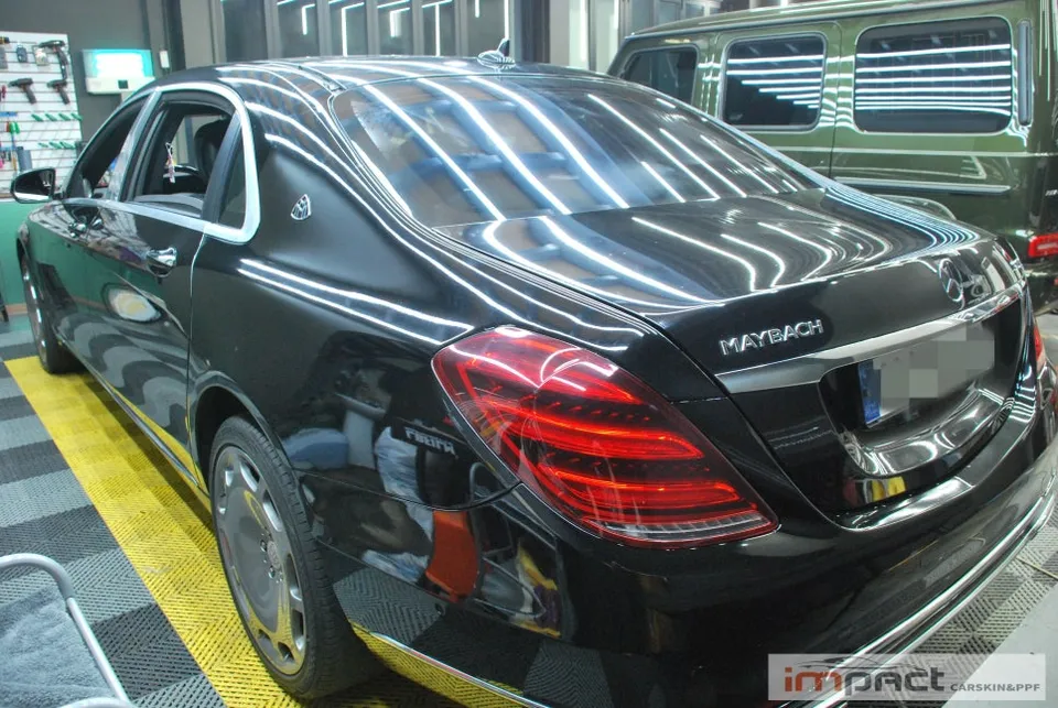 Mercedes-Benz Maybachのカーラッピング事例｜費用目安・仕上がり 施工写真 1-1