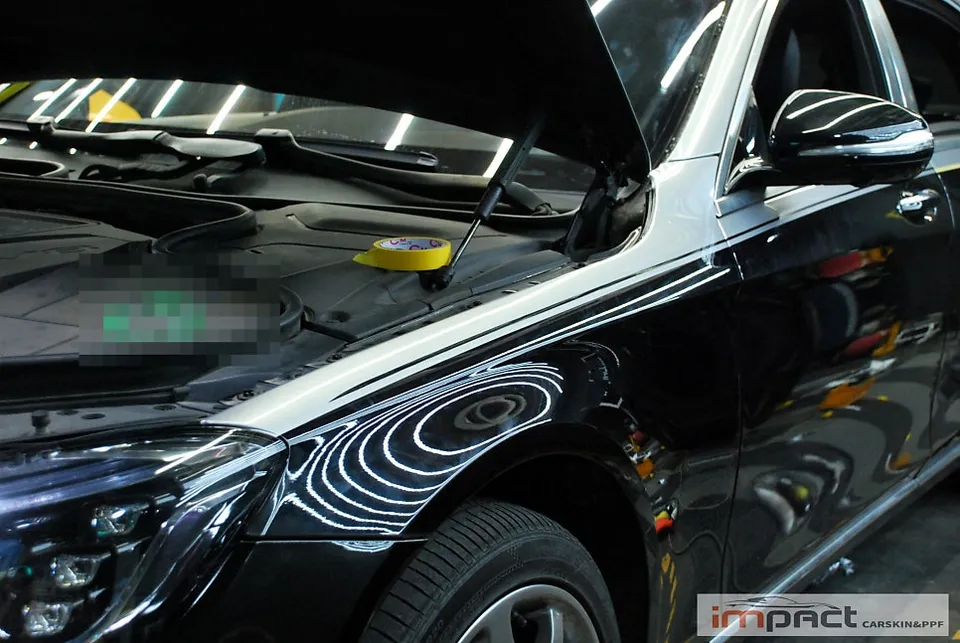 Mercedes-Benz Maybachのカーラッピング事例｜費用目安・仕上がり 施工写真 1-3