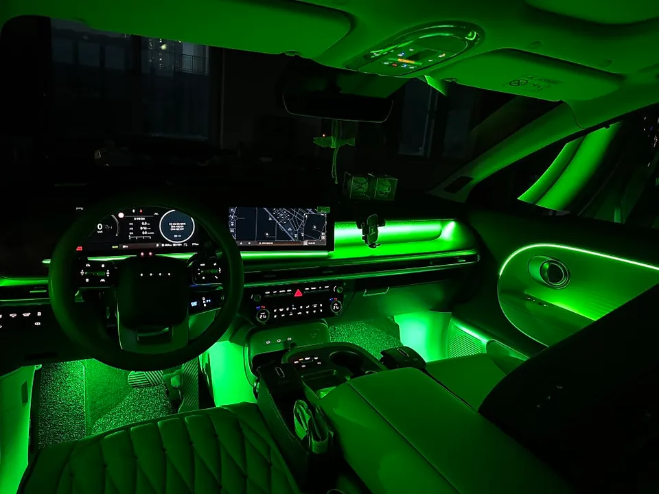 Hyundai IONIQ ambient lighting - Hyundai IONIQ Ambient Lighting Review — Cost & Results photo 3