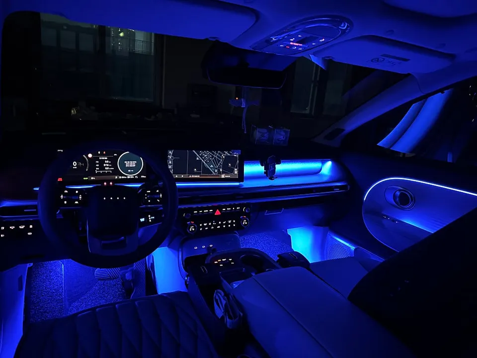 Hyundai IONIQ ambient lighting - Hyundai IONIQ Ambient Lighting Review — Cost & Results photo 4
