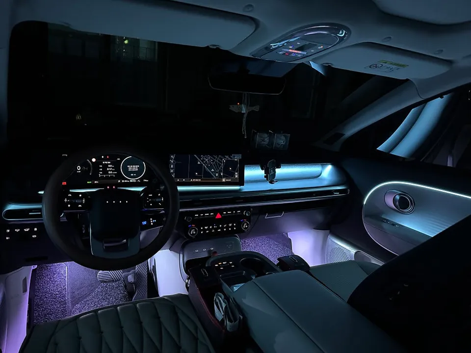Hyundai IONIQ ambient lighting - Hyundai IONIQ Ambient Lighting Review — Cost & Results photo 5