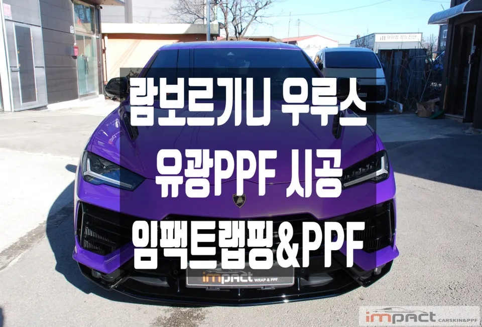 Lamborghini Urus ppf installation result