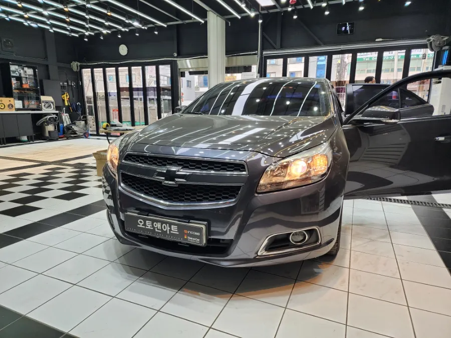 Chevrolet Malibu lighting upgrade installation result