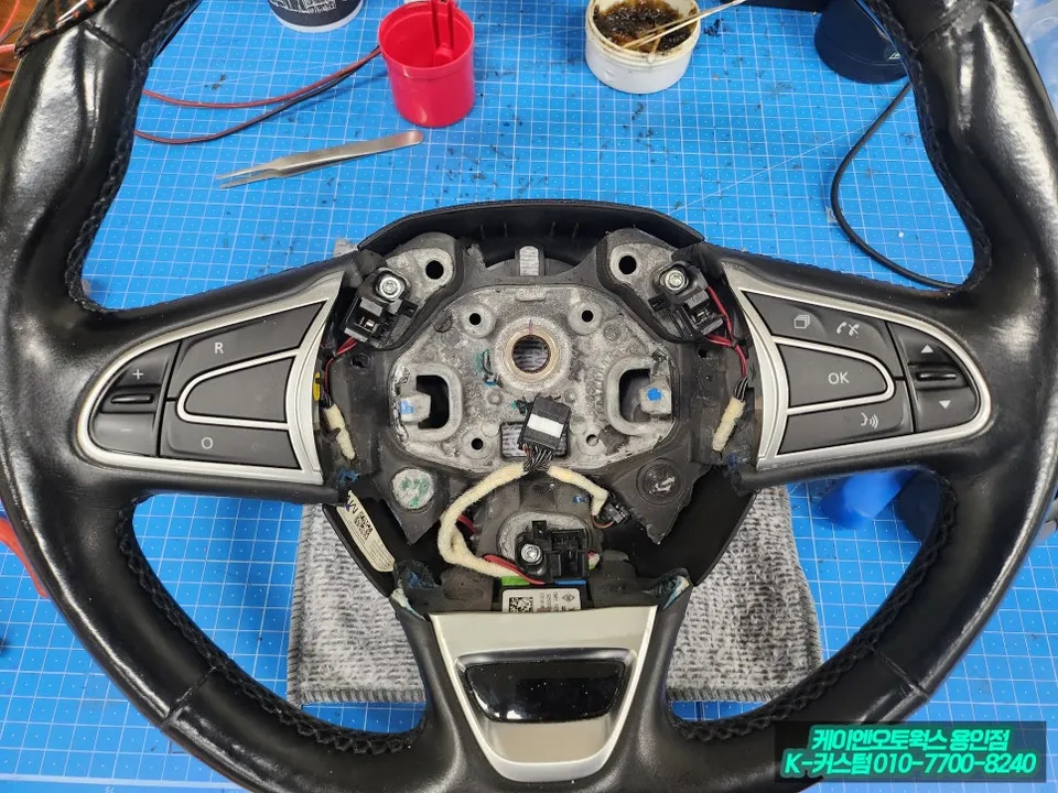 Renault Korea QM6 steering wheel - Renault Korea QM6 Steering Wheel Customization Review photo 4