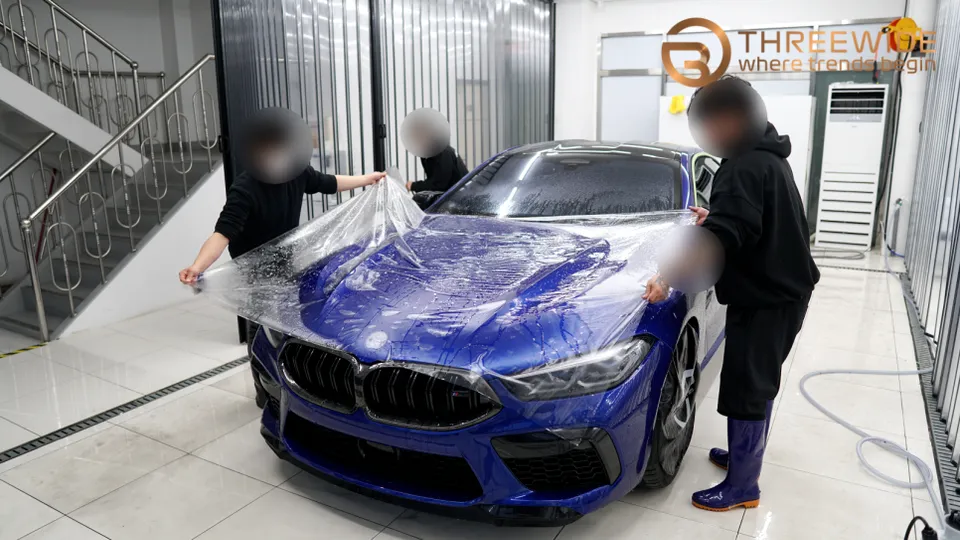 BMW M8 無光PPF施工事例｜費用目安・仕上がり 施工写真 2-3