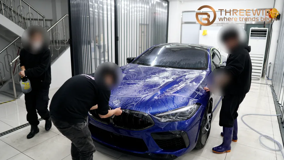 BMW M8 無光PPF施工事例｜費用目安・仕上がり 施工写真 3-3