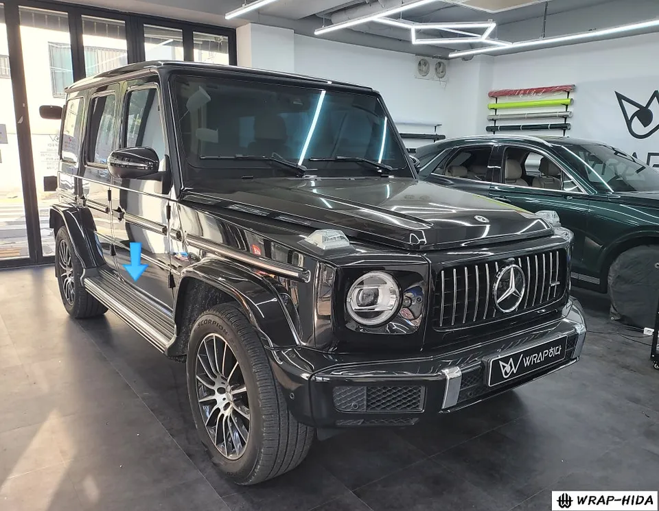 Mercedes-Benz G-Wagon Vinyl Wrap Review: Black Pack Style photo 2