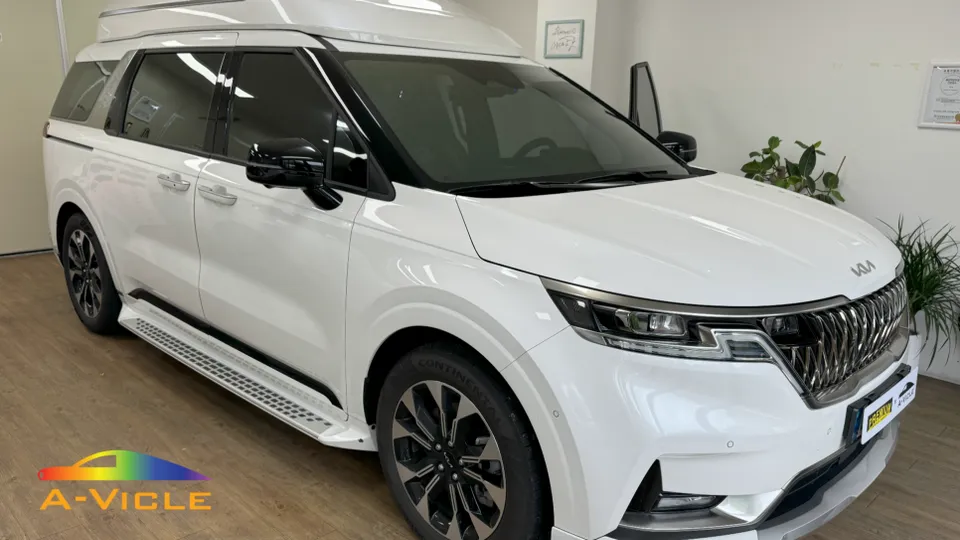 Kia Carnival KA4 ambient lighting installation result
