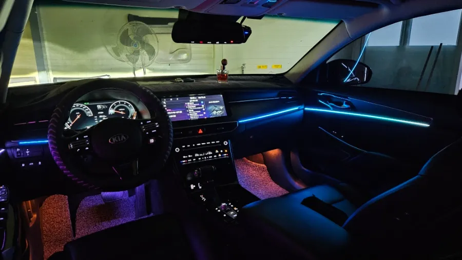 Kia K7 Premier ambient lighting - Kia K7 Premier Ambient Lighting Installation Review — Cost photo 3