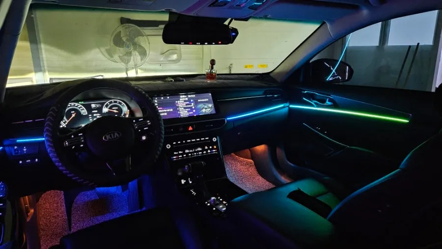 Kia K7 Premier ambient lighting - Kia K7 Premier Ambient Lighting Installation Review — Cost photo 4