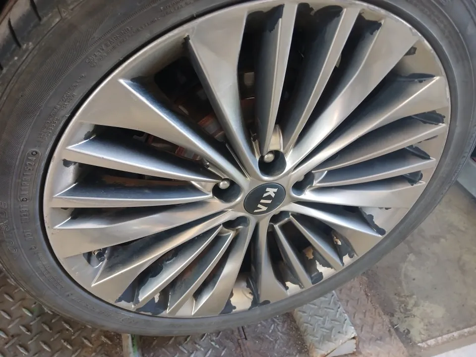 Kia K7 wheel repair - Kia K7 Wheel Repair & Painting Review — Cost & Results photo 3