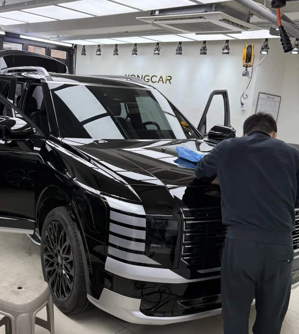 Hyundai Palisadeのカーラッピング事例｜費用目安・仕上がり 施工写真 1-1