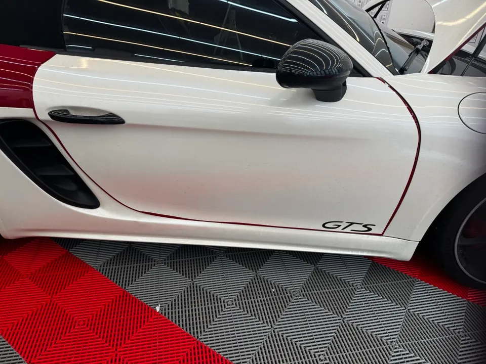 ポルシェ 718 ボクスター GTS カーラッピング事例|費用目安・仕上がり 施工写真 3-2