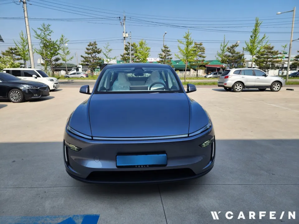 Tesla Model Y Window Tinting Review: Heat Rejection Film Before