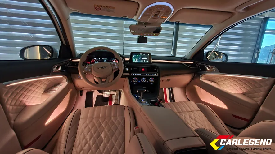 Genesis G70 ambient lighting - Genesis G70 Ambient Lighting Review — Cost & Results photo 4