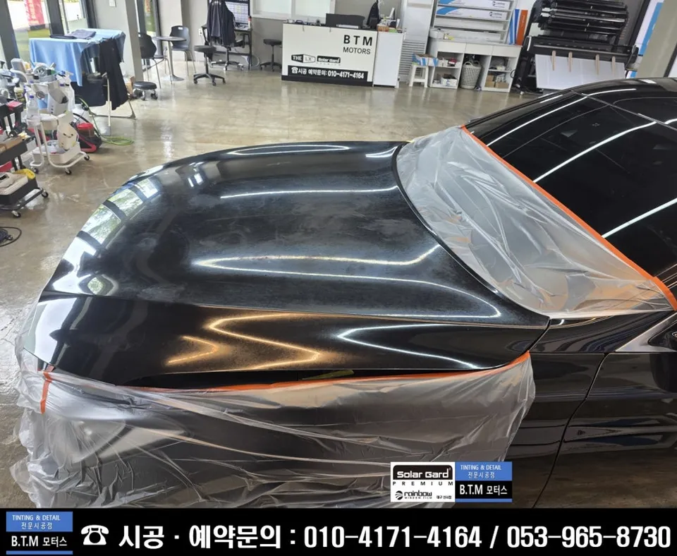 Genesis G80のカーフィルム施工事例｜費用目安・仕上がり 施工写真 3-1