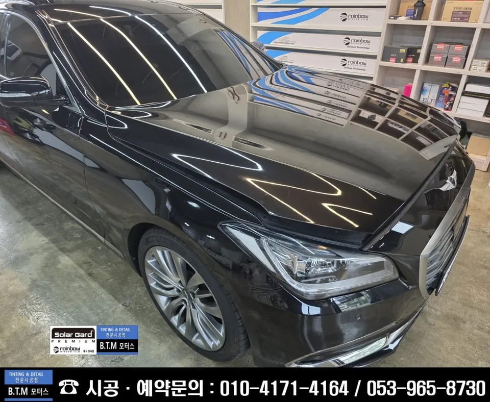 Genesis G80のカーフィルム施工事例｜費用目安・仕上がり 施工写真 3-3