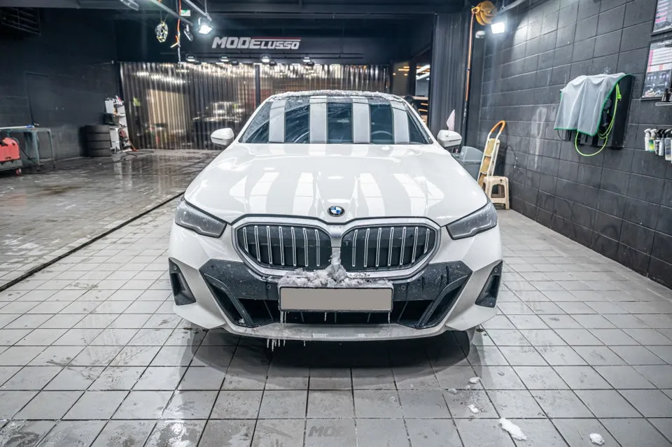 BMW 5 Series ceramic coating installation result